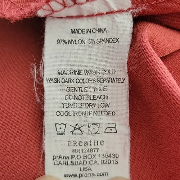 Prana Lightweight Hooded Jacket Terra Cotta Size Large - Picture 11 of 12